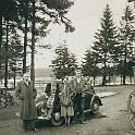 Bild 12-4 1950 Peter und Angela Thomas mit Gästen aus Aachen